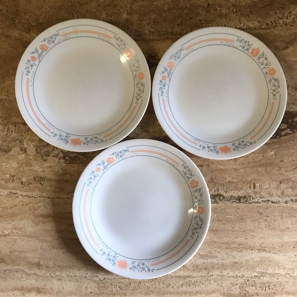 Corelle Dessert Plates- Set of 3 - Picture 1 of 7
